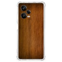 Xiaomi Redmi Note 12 Pro Plus Stevig Telefoonhoesje Donker Hout - thumbnail