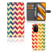 Poco F3 | Xiaomi Mi 11i Telefoon Hoesje Zigzag Multi Color