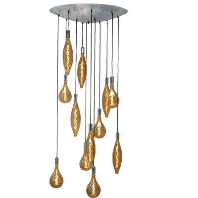 Masterlight Grote hanglampAton 12-lichts - 2240-07-37-90-12