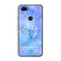 Sterrenbeeld - Licht: Google Pixel 3a Transparant Hoesje