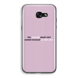 uw waarde daalt niet: Samsung Galaxy A5 (2017) Transparant Hoesje