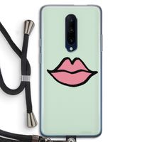 Kusje: OnePlus 7 Pro Transparant Hoesje met koord