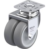 Blickle LDA-TPA 75G Dubbel zwenkwiel Wieldiameter: 75 mm Draagvermogen (max.): 100 kg 1 stuk(s)