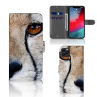Apple iPhone 11 Pro Max | Telefoonhoesje | Met pasjeshouder | Cheetah Apple iPhone 11 Pro Max | Telefoonhoesje | Met pasjeshouder | Cheetah