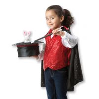 Goochelaar verkleedkleding voor kinderen One size  -