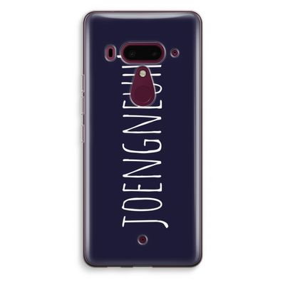 Joengneuh!: HTC U12+ Transparant Hoesje