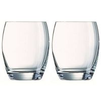 Whisky glazen - 6x - Malea serie - transparant - 300 ml - Whiskeyglazen - thumbnail