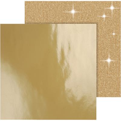 Vivi Gade Design papier, vel 30,5x30,5 cm, 120+128 gr, goud, 2 vel/ 1 doos