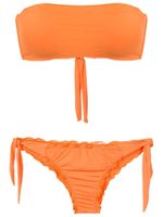 Amir Slama bikini à fronces - Orange - thumbnail