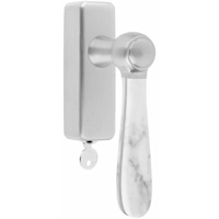 Formani LZ100MA-DKLOCK-O draaikiepgarnituur afsluitbaar mat roestvast staal/ carrara marmer rechts/links draaiend Formani LZ100MA-DKLOCK-O draaikiepgarnituur afsluitbaar mat roestvast staal/ carrara marmer rechts/links draaiend