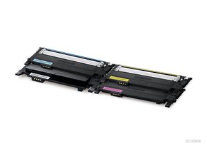 Samsung CLT-P406C tonercartridge Origineel Zwart, Blauw, Magenta, Geel 4 stuk(s)