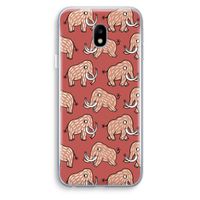 Mammoet: Samsung Galaxy J3 (2017) Transparant Hoesje