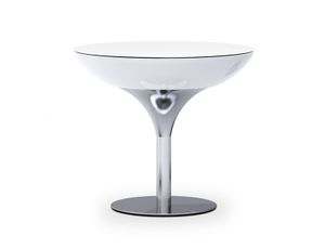 Moree Lounge Table 75 Wit Verlicht