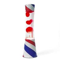 Fisura Lava Lamp - Kapper Base Met Rode Lava