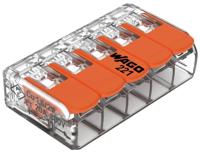 Enzo WAGO Lasklem hersluitbaar 5-voudig ds 25 st. - 4047215