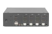 Digitus DS-12883 KVM-switch Zwart - thumbnail