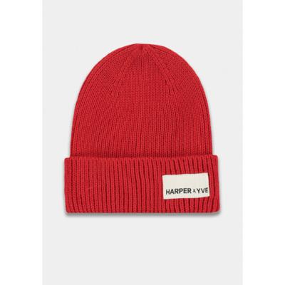 Harper & Yve - Rood | Dames | Muts | Rood | One Size | regular | Kamst mode