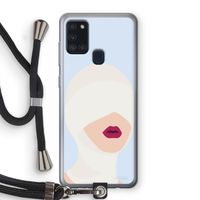 Incognito: Samsung Galaxy A21s Transparant Hoesje met koord Incognito: Samsung Galaxy A21s Transparant Hoesje met koord