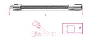 Beta Flexibel verlengstuk 900FL 150 - 009000828