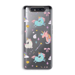 Fantasiewereld: Samsung Galaxy A80 Transparant Hoesje