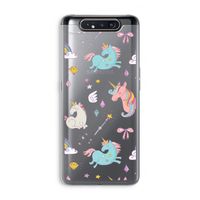 Fantasiewereld: Samsung Galaxy A80 Transparant Hoesje