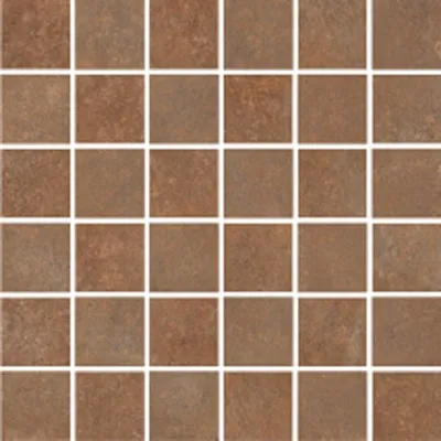 Mozaïektegel Serenissima Studio 50 1069282 VLMoz.300X300 Terracotta 10mm Mt.Ret.R10 F:050X050
