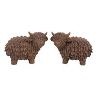 Schotse hooglander S bruin 10x5,5x8cm