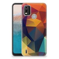 Nokia C21 Plus | TPU Hoesje | Polygon Color