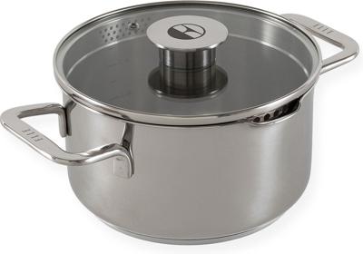 ELLE Gourmet Classique Kookpan met Deksel - Ø 24 cm - RVS