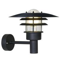 Nordlux zwart &apos;Lonstrup 32&apos; buitenlamp zwart E27 fitting voordeur verlichting 32cm