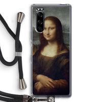 Mona Lisa: Sony Xperia 5 Transparant Hoesje met koord