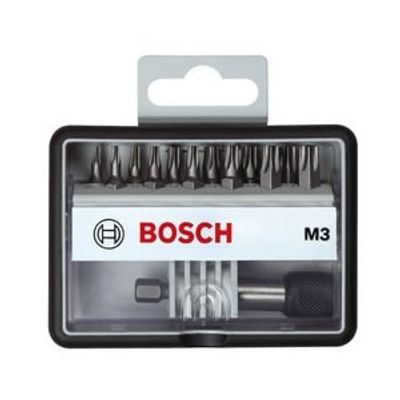 Bosch Accessoires Bitset | Extra Hard M3 | Robustline | 13-delig | 2607002565 - 2607002565