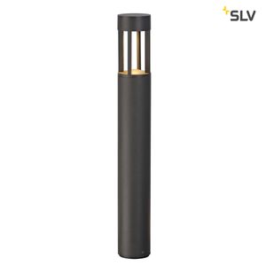 Buitenlamp staand design SLOTS 65 aluminium antraciet incl. LED 6,3W 3000K
