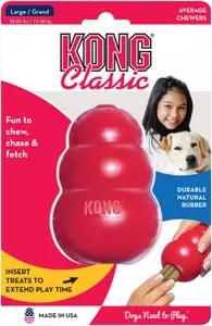 Origineel Kong Rubber L rood