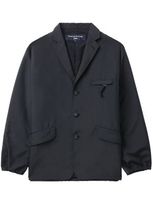 Comme des Garçons Homme blazer à col cranté - Noir