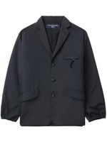 Comme des Garçons Homme blazer à col cranté - Noir