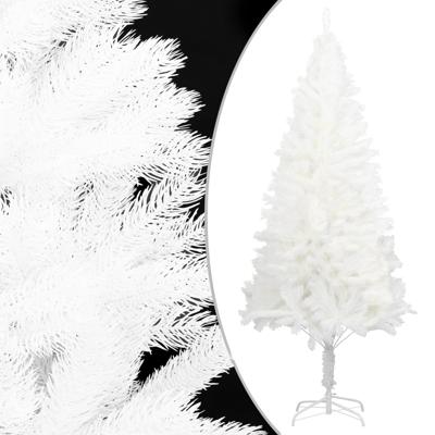 VidaXL Kunstkerstboom met levensechte naalden 120 cm wit