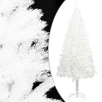 VidaXL Kunstkerstboom met levensechte naalden 120 cm wit