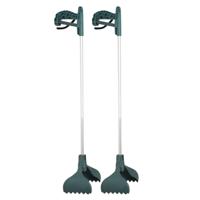 Afvalgrijper - 2x - 74 cm - tuingrijper - afvalverzamelaar - tuinaccessoire