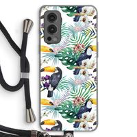 Tukans: OnePlus Nord 2 5G Transparant Hoesje met koord