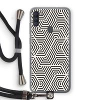 Magic pattern: Samsung Galaxy A11 Transparant Hoesje met koord