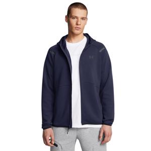 Under Armour Unstoppable Fleece Vest Full-Zip Donkerblauw Zwart