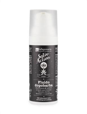 La Saponaria Sativ Action CBD aftershave balm bio