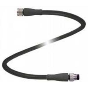 Pepperl+Fuchs 240813-0006 Sensor/actuator connector, geassembleerd Aantal polen (sensoren): 4, 4 1 m 1 stuk(s)