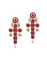 Dolce & Gabbana boucles d'oreilles à pendentif croix - thumbnail