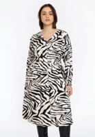 Yoek Jurk TIGRE | Zwart | Maat 58/60