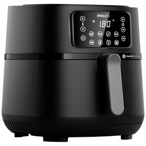 Philips Home HD9285/93 Airfryer 2000 W Appbased, Anti-aanbaklaag, BPA-vrij Zwart, Zilver