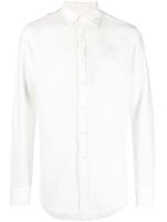 Canali chemise en lin à manches longues - Blanc - thumbnail