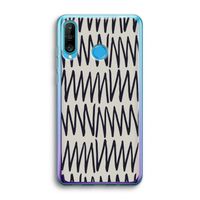 Marrakech Zigzag: Huawei P30 Lite Transparant Hoesje