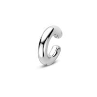 Gerhodineerd 925 zilveren ear cuff 17 mm - Elegante oormanchet